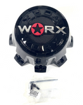 WORX / Ultra Motorsports Gloss Black Wheel Center Cap WRX-0089RB / A89-0089RB (4 CAPS)