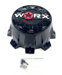 WORX / Ultra Motorsports Gloss Black Wheel Center Cap WRX-0089RB / A89-0089RB