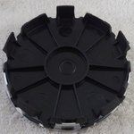 Miro Wheels Chrome / Black Custom Wheel Center Cap (1 CAP)