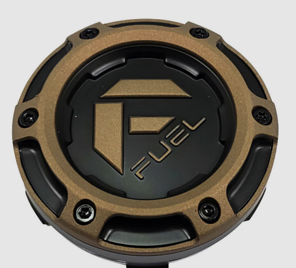 Fuel Rims Caps Fuel Offroad Wheels Matte / Bronze Accents Wheel Center Cap # 1004-69Z ...
