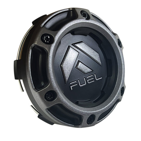 Fuel Offroad Wheels Gloss / Grey Accents Wheel Center Cap # 1004-69GD (4 CAPS)