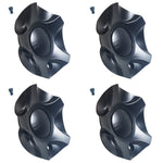 Touren Wheel Center Hub Cap Matte Black - 3190 16" / 17" Wheels / C1031901MB (4 CAPS)