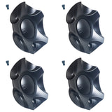 Touren Wheel Center Hub Cap Matte Black - 3190 16" / 17" Wheels / C1031901MB (4 CAPS)