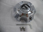 Fuel Offroad Wheels Chrome Custom Wheel Center Cap # 1001-57 / M-454 (4 CAPS)