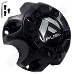 Fuel Offroad Wheels Gloss Black Custom Wheel Center Cap # 1001-57GB / M-454 (4 CAPS)