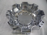 Fuel Offroad Wheels Chrome Custom Wheel Center Cap # 1001-59 / M-444 (4 CAPS)