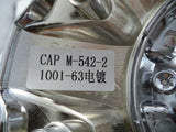 Fuel Offroad Wheels Chrome Wheel Center Cap # 1001-63 M-447 5-6 LUG (4 CAPS)