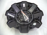 Fuel Wheels Gloss Black / Blue Logo Wheel Center Cap # 1001-63GBK M-447 5-6 LUG (1 CAP)