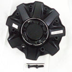 Fuel Wheels Gloss Black / Black Rivets Wheel Center Cap #1001-63GBR M-447 5-6 LUG (4 CAPS)