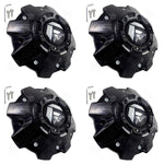 Fuel Offroad Wheels Gloss Black Wheel Center Cap #1001-63GB M-447 5-6 LUG (4 CAPS)