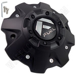 Fuel Offroad Wheels Flat Black Custom Wheel Center Cap Caps # 1001-79B (1 CAP)