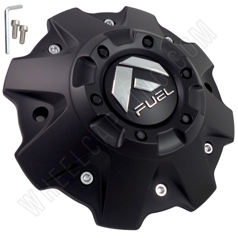Fuel Offroad Wheels Flat Black Custom Wheel Center Cap Caps # 1001-79B (4 CAP)