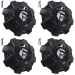 Fuel Offroad Wheels Gloss Black Custom Wheel Center Cap Caps # 1001-79GBR (4 CAP)