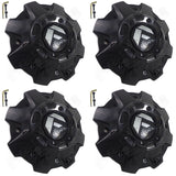 Fuel Offroad Wheels Gloss Black Custom Wheel Center Cap Caps # 1001-79GBR (4 CAP)