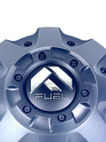Fuel Offroad Wheels Flat Black / Black Rivets Custom Wheel Center Cap Caps # 1001-79MBR (4 CAPS)