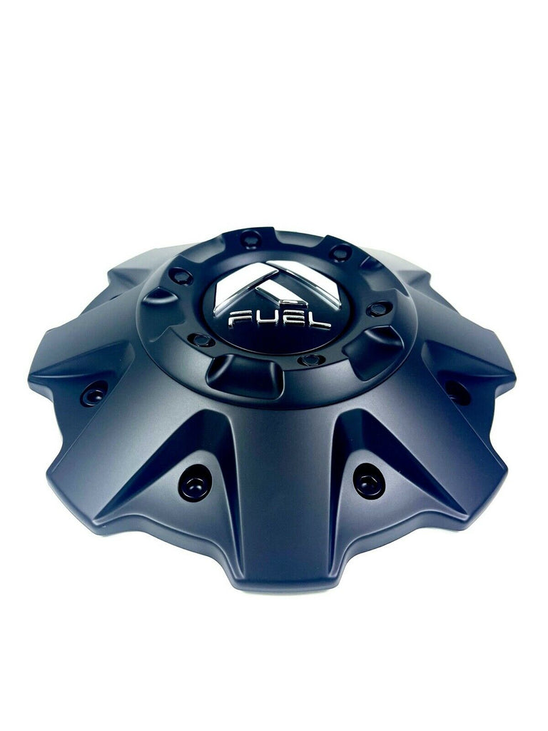 Fuel Rims Caps Fuel Offroad Wheels Flat Black / Black Rivets Custom Wheel Center Cap ...