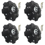 Fuel Offroad Wheels Flat Black Custom Center Cap Caps # 1001-81B (4 CAP) NEW