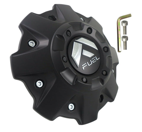 Fuel Offroad Wheels Flat Black Custom Center Cap Caps # 1001-81B (1 CAP) NEW