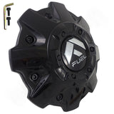 Fuel Offroad Wheels Gloss Black Custom Center Cap Caps # 1001-81GBR (4 CAP) NEW!