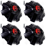 Fuel Offroad Wheels Gloss Black Custom Center Cap Caps # 1001-81GBQ (4 CAP) NEW!