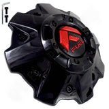 Fuel Offroad Wheels Gloss Black Custom Center Cap Caps # 1001-81GBQ (4 CAP) NEW!