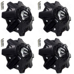 Fuel Offroad Wheels Gloss Black Custom Center Cap Caps # 1001-83GB (4 CAP) NEW!