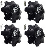 Fuel Offroad Wheels Gloss Black Custom Center Cap Caps # 1001-83GB (4 CAP) NEW!