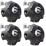 Fuel Offroad Wheels Flat Black Custom Wheel Center Caps # 1002-33B (4 CAP) NEW!