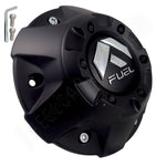 Fuel Offroad Wheel Flat Black Custom Wheel Center Cap # 1002-50B (1 CAP) NEW! - Wheelcapking