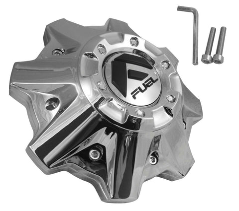 Fuel Offroad Wheels 8 Lug Chrome Custom Wheel Center Cap # M-447 / 1002-53 (1 CAP) NEW!