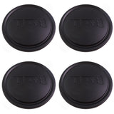 DUB Wheels Flat Black Custom Wheel Center Caps # 1003-05-04MB (4 CAPS)