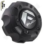 Fuel Offroad Wheels Flat Black Custom Center Cap Caps # 1003-21B (4 CAPS) NEW - Wheelcapking