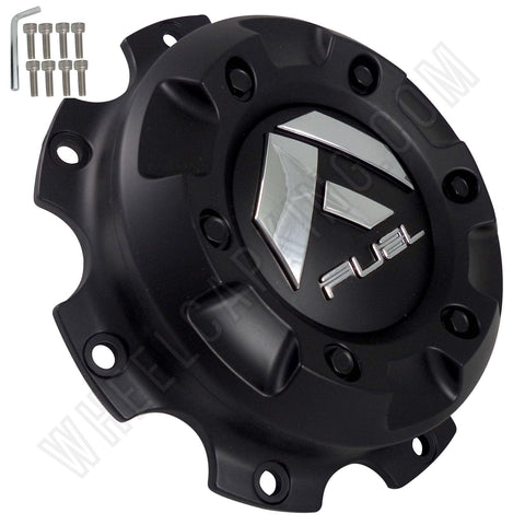Fuel Offroad Wheels Flat Black Custom Wheel Center Cap Caps # 1003-27MB (1 CAP) NEW! - Wheelcapking