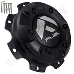Fuel Offroad Wheels Flat Black Custom Wheel Center Cap Caps # 1003-27MB (4 CAPS) NEW! - Wheelcapking