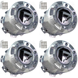 FUEL Offroad Wheels Chrome Custom Wheel Center Cap Caps # 1003-28 (4 CAPS) NEW! - Wheelcapking