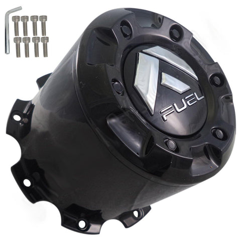 FUEL Offroad Wheels Gloss Black Custom Wheel Center Cap Caps # 1003-28GB (1 CAP) NEW! - Wheelcapking