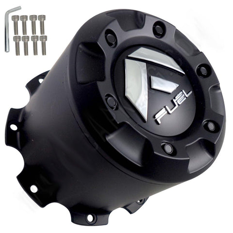 FUEL Offroad Wheels Flat Black Custom Wheel Center Cap Caps # 1003-28B (1 CAP) NEW! - Wheelcapking