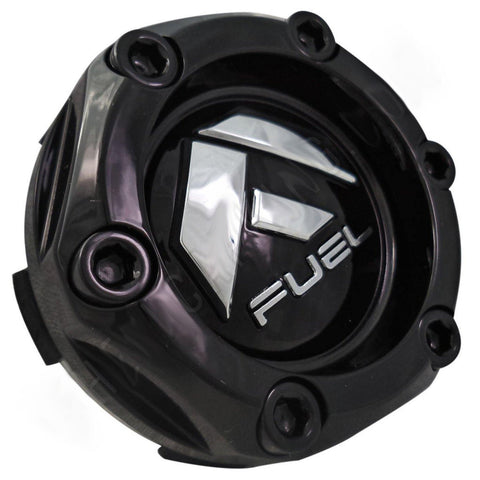 Fuel Offroad Wheels Gloss Black Custom Wheel Center Cap # 1003-68GB (4 CAPS) NEW! - Wheelcapking
