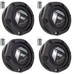 Fuel Offroad Wheels Flat Black Custom Wheel Center Cap Caps # 1003-36B NEW! (4 CAPS) - Wheelcapking