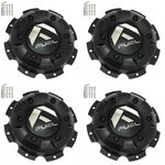 Fuel Offroad Wheels Matte Black Custom Wheel Center Caps # 1003-37MB / 1002-41 (4 CAPS)