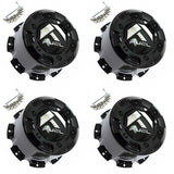 Fuel Offroad Wheel Gloss Black Custom Wheel Center Cap # 1003-38GB (4 CAPS) NEW - Wheelcapking