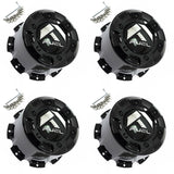 Fuel Offroad Wheel Gloss Black Custom Wheel Center Cap # 1003-38GB (4 CAPS) NEW - Wheelcapking