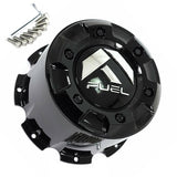 Fuel Offroad Wheel Gloss Black Custom Wheel Center Cap # 1003-38GB (4 CAPS) NEW - Wheelcapking