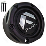 Fuel Offroad Wheels Flat Black Custom Wheel Center Cap Caps # 1003-42MB (4 CAPS) - Wheelcapking