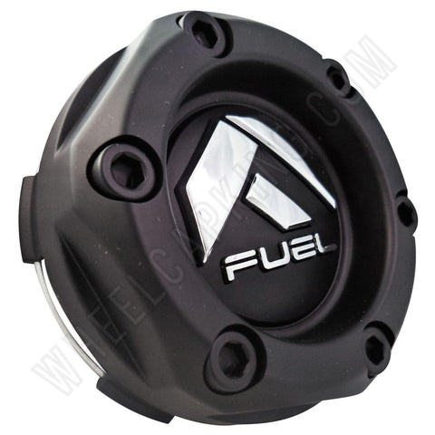 Fuel Offroad Wheels Flat Black Custom Wheel Center Cap # 1003-44B NEW! (1 CAP) - Wheelcapking
