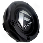 Fuel Wheels Flat Black Custom Wheel Center Cap # 1003-44B (4 CAPS) - Wheelcapking