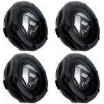Fuel Offroad Wheels Flat Black Custom Wheel Center Cap # 1003-46B (4 CAPS) NEW! - Wheelcapking