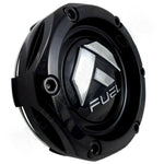 Fuel Offroad Wheels Gloss Black Custom Wheel Center Cap # 1003-46GB (4 CAPS) NEW! - Wheelcapking