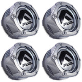 Fuel Offroad Wheels Chrome Custom Wheel Center Cap Caps # 1003-48 (4 CAPS)