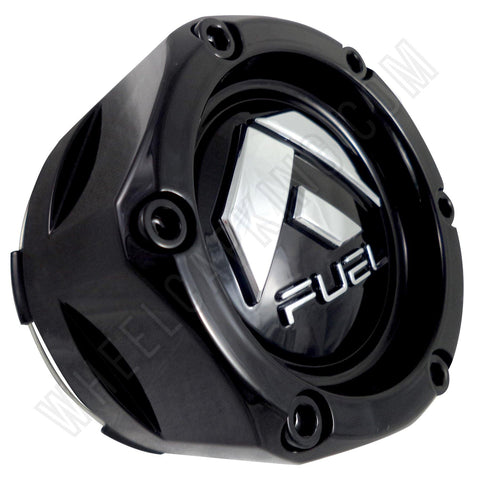 Fuel Offroad Wheels Gloss Black Custom Wheel Center Caps # 1003-48GB (4 CAPS) - Wheelcapking